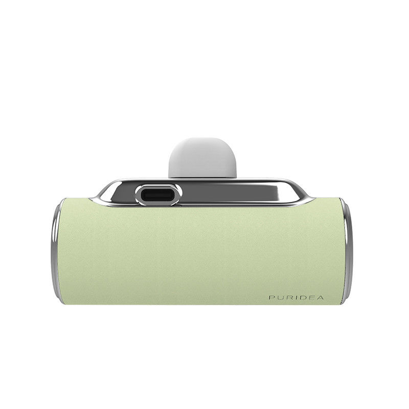 ABS Leather Power Bank Pocket Size с встроенным разъемом типа C