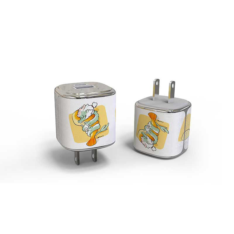 Мини 35 Вт USB Type C настенное зарядное устройство 2 порта Nano GaN быстрая зарядка